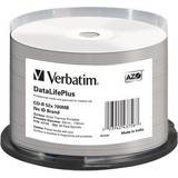 CD Optisk lagring Verbatim CD-R No ID Brand 700MB 52x Spindle 50-Pack Wide Thermal