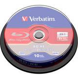 25 GB - Blu-ray Optisk lagring Verbatim BD-RE No ID Brand 25GB 6x Spindle 25-Pack Wide Printable