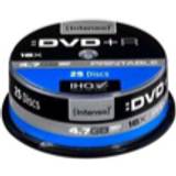 Optisk lagring Intenso DVD+R 4.7GB 16x Spindle 25-Pack Inkjet