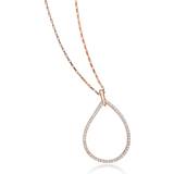 Sif Jakobs Sassello Necklace - Rose Gold/White