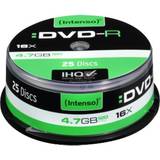 Optisk lagring Intenso DVD-R 4.7GB 16x Spindle 25-Pack