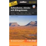 Böcker Kebnekaise, Abisko och Riksgränsen 1:50.000 (Karta, Falsad., 2016)