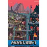 GB Eye Minecraft World Affisch