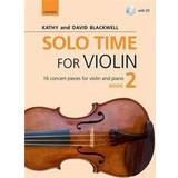 Solo Time for Violin Book 2 + CD (Ljudbok, CD, 2015)