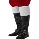 Unisex Maskerad Skor Smiffys Adult Santa Boot Covers