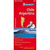 Chile Argentina Michelin 788 karta: 1:2 milj (karta, Falsad., 2015)