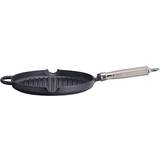 Induktionshäll Grillpannor Ronneby Bruk Maestro with Stainless Steel Handle 28 cm