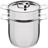 Dishwasher Safe Pastagrytor Alessi Pots&Pans med lock 5 L 20 cm
