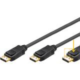 Wentronic DisplayPort-kablar - Rund Wentronic DisplayPort - DisplayPort 3m