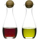 Diskmaskinsvänliga Olje- & Vinägerbehållare Sagaform Nature Olje- & Vinägerbehållare 30cl 2st
