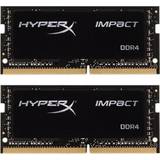 HyperX SO-DIMM DDR4 RAM minnen HyperX Impact SO-DIMM DDR4 2133MHz 2x4GB (HX421S13IBK2/8)