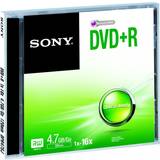 Sony DVD Optisk lagring Sony DVD+R 4.7GB 16x Jewelcase 1-Pack