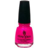 China Glaze Guld Nagelprodukter China Glaze Nail Lacquer Pink Voltage 14ml