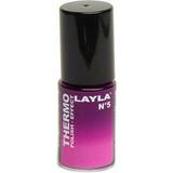 Layla Cosmetics Nagellack & Removers Layla Cosmetics Thermo Polish Effect #5 Dark to Light Violet 5ml