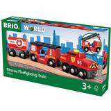 Brandmän Tåg BRIO Rescue Firefighting Train 33844