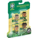 Soccerstarz Lekset Soccerstarz Brazil 4 Player Blister Pack