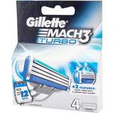 Gillette Rakhyvlar & Rakblad Gillette Mach3 Turbo 4-pack