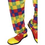 Maskerad Skor på rea Smiffys Röda och gula clownskor