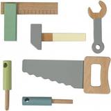 Leksaksverktyg Sebra Wooden Tool Set 6 pcs