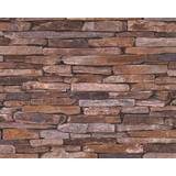 Living Walls Brun - Easy up tapeter Living Walls Wood & More (9142-17)