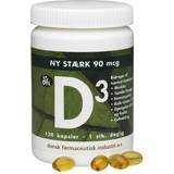 DFI Vitaminer & Kosttillskott DFI D3 Vitamin 90mcg 120 st