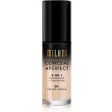 Milani Conceal +Perfect 2-in-1 Foundation #01 Creamy Vanilla