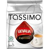 Kaffekapslar Tassimo Espresso 128g 16st