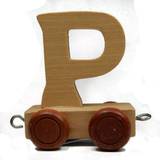 Bino Wooden Train Letter P