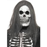Grå - Skelett Heltäckande masker Smiffys Sinister Skeleton Mask