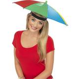 Smiffys Multifärgad Huvudbonader Smiffys Mini Umbrella Hat
