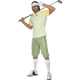 Grön - Sport Maskeradkläder Smiffys Gone Golfing Costume Green Yellow and White