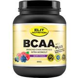 Pulver Muskelökare Elit Nutrition BCAA 4: 1: 1 + L-Glutamine Berry Punch 400g