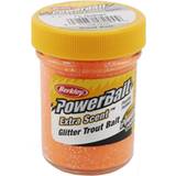 Powerbaits - Ädelfisk Fiskedrag Berkley Powerbait Glitter Trout Bait Fluo Orange
