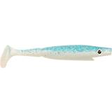 1 - Abborre Fiskedrag Strike Pro Piglet Shad 10cm Baby Blue Shad 6-pack