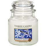 Yankee Candle Vita Inredningsdetaljer Yankee Candle Midnight Jasmine Medium Doftljus 411g