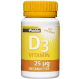 Pharbio Vitamin D3 180 st