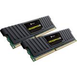 2 GB - 4 GB - DDR3 RAM minnen Corsair Vengeance LP Black DDR3 1600MHz 2x2GB (CML4GX3M2A1600C9)