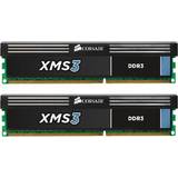 Corsair 16 GB - DDR3 RAM minnen Corsair XMS3 Black DDR3 1600MHz 2x8GB(CMX16GX3M2A1600C11)