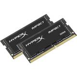 HyperX SO-DIMM DDR4 RAM minnen HyperX Impact DDR4 2133MHz 2x8GB (HX421S13IBK2/16)