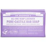 Dr. Bronners Bad- & Duschprodukter Dr. Bronners Pure Castile Bar Soap Lavender 140g