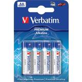 Verbatim AA (LR06) - Alkaliska Batterier & Laddbart Verbatim AAA Alkaline 4-pack