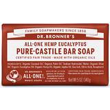 Dr. Bronners Bad- & Duschprodukter Dr. Bronners Pure Castile Bar Soap Eucalyptus 140g