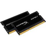 HyperX RAM minnen HyperX Impact SO-DIMM DDR3L 1600MHz 2x4GB ( HX316LS9IBK2/8)