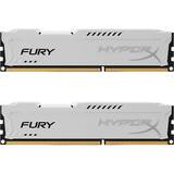 DDR3 - Vita RAM minnen HyperX Fury White DDR3 1600MHz 2x4GB (HX316C10FWK2/8)