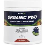 Pulver Pre Workout Better You Organic PWO 300g