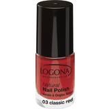 Logona Nagellack Logona Natural Nail Polish Classic Red 4ml