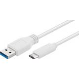 USB A-USB C - USB-kabel Kablar MicroConnect SuperSpeed USB A - USB C 3.0 0.5m