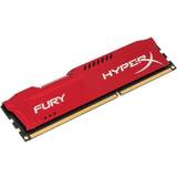 HyperX DDR3 RAM minnen HyperX Fury Red DDR3 1333MHz 4GB (HX313C9FR/4)