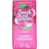 Seed and Bean Matvaror Seed and Bean Organic Coconut & Raspberry Extra Dark Chocolate Bar 85g