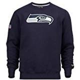 NFL Jackor & Tröjor New Era Seattle Seahawks Logo Crewneck Sweatshirt